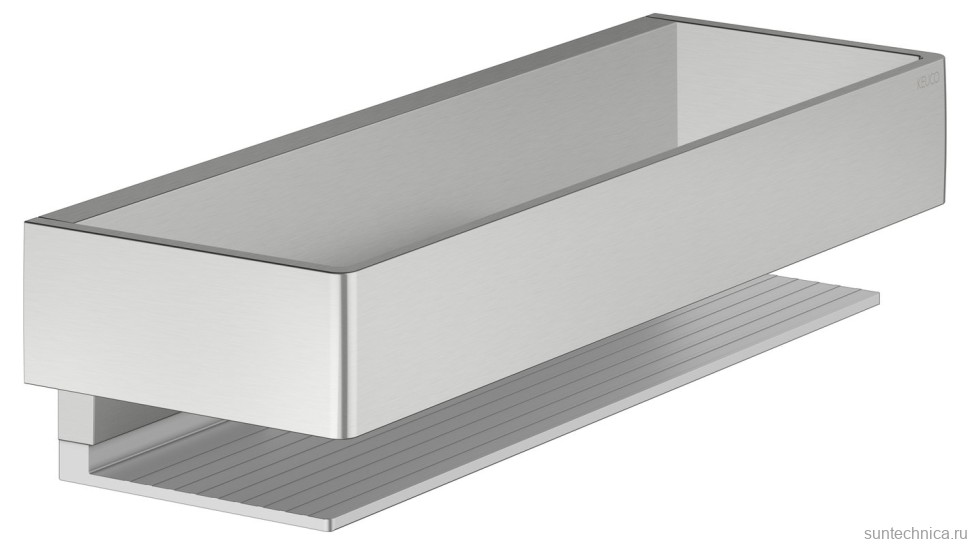 Полка Keuco Edition 11 11158 нержавеющая сталь finish, алюминий серебристый анодированный