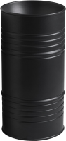 Раковина Kerasan Artwork Barrel 4742K31 45 см, черная матовая