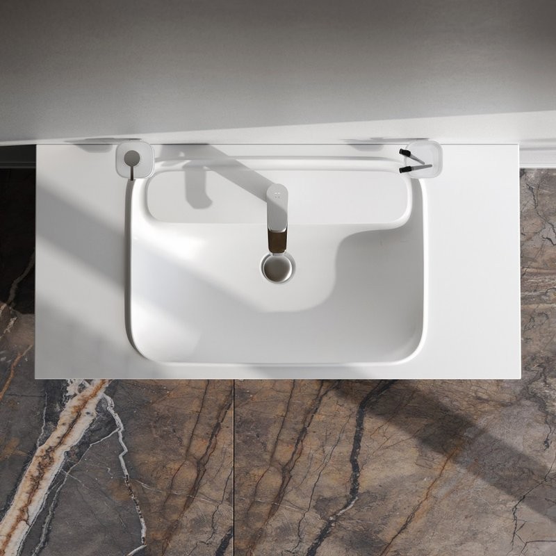 Тумба с раковиной AM.PM Func 100 дуб крафт