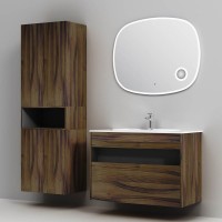 Тумба с раковиной AM.PM Func 100 дуб крафт