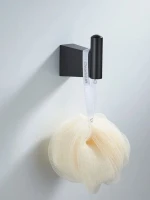 Крючок для ванной комнаты Shevanik SG5711H, черный Крючок для ванной комнаты Shevanik SG5711H, черный