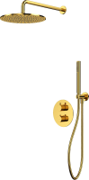 Душевой комплект WHITECROSS Y YSET08GL С ВНУТРЕННЕЙ ЧАСТЬЮ, золото