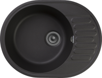 Комплект Мойка GranFest Quarz Z58 черный + Измельчитель Bone Crusher BC 810-AS