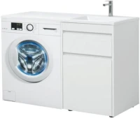 Мебель для ванной комнаты Aquanet Токио 68 1 ящик, с бельевой корзиной R