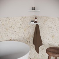 Полка Ravak Slim C X07P652 угловая, белая