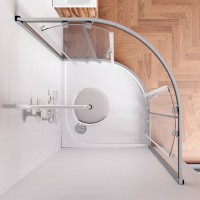 Душевой уголок AM.PM Gem W90G-401-100WT 100x100