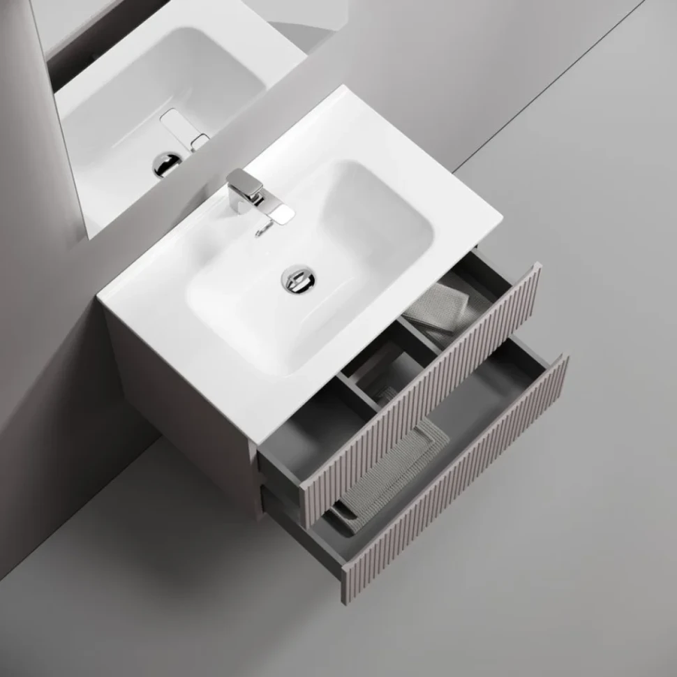 Мебель для ванной комнаты Sancos Snob T 70 doha soft, раковина CN7007