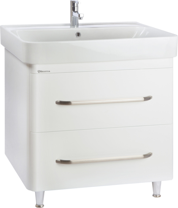 Тумба с раковиной Bellezza Олимпия 60 белая