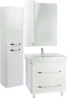 Тумба с раковиной Bellezza Олимпия 60 белая