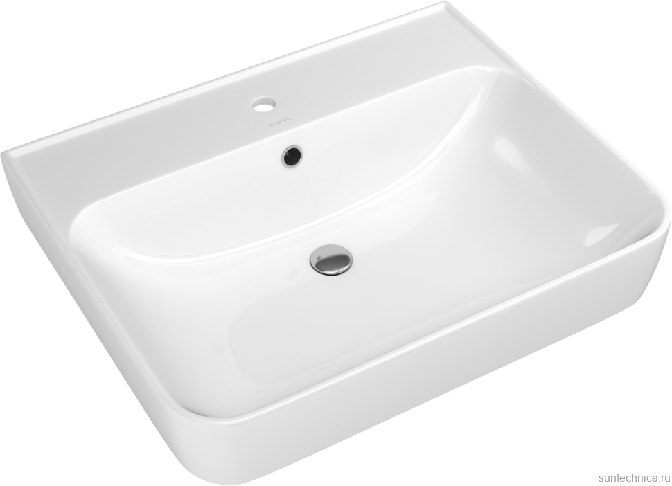 Тумба с раковиной Bellezza Олимпия 60 белая