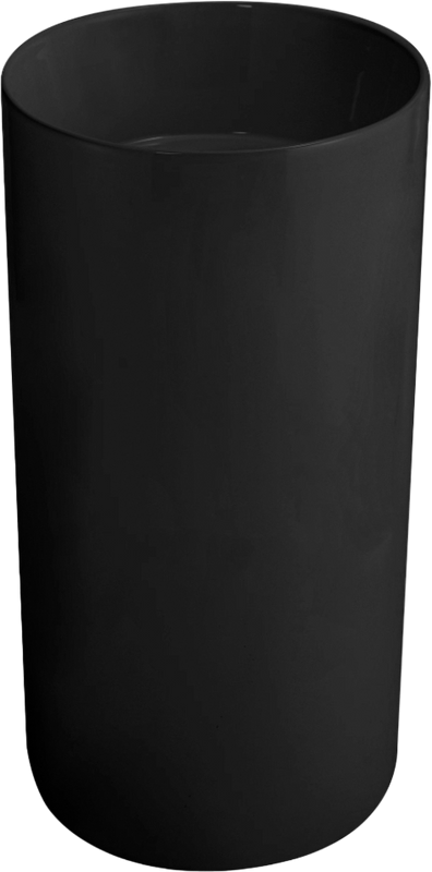 Раковина SantiLine SL-4014МВ черная матовая