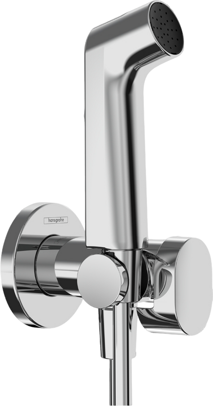 Гигиенический душ Hansgrohe Bidette S 1jet 29232000 со смесителем, C ВНУТРЕННЕЙ ЧАСТЬЮ, хром