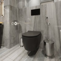 Гигиенический душ Hansgrohe Bidette S 1jet 29232000 со смесителем, C ВНУТРЕННЕЙ ЧАСТЬЮ, хром