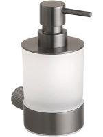 Дозатор для жидкого мыла Bemeta Grino 173109010 настенный, серый