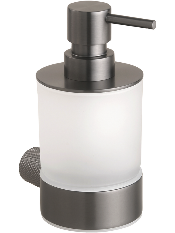 Дозатор для жидкого мыла Bemeta Grino 173109010 настенный, серый