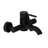 Душевой комплект Смеситель Damixa Scandinavian Pure 361000300 + Стойка Jupiter 977000300