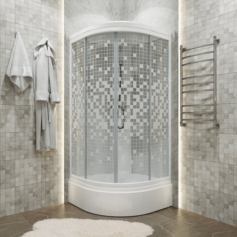 Душевая кабина Triton Стандарт Щ0000061822 100х100 В с полочкой