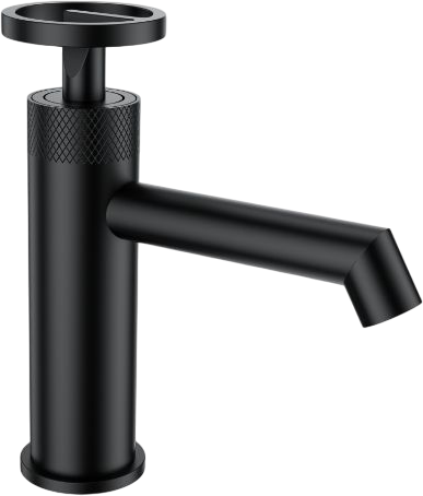 Смеситель для раковины Wonzon & Woghand WW-H1065-MB черный матовый