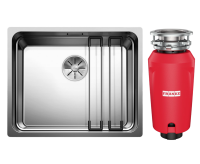 Комплект Мойка Blanco Etagon 500-IF + Измельчитель Franke