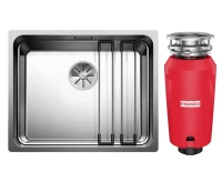 Комплект Мойка Blanco Etagon 500-IF + Измельчитель Franke