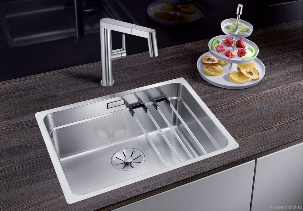 Комплект Мойка Blanco Etagon 500-IF + Измельчитель Franke