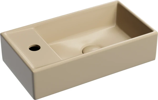 Раковина маленькая в туалет Ceramicanova Element CN6051RMC капучино матовый