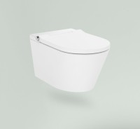 Комплект Lavinia Boho Унитаз подвесной Smart V-Clean 3359102R с микролифтом + Инсталляция RelFix 38010010 + Кнопка RelFix 3805003W + Дозатор RelFix 38040010
