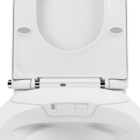 Комплект Lavinia Boho Унитаз подвесной Smart V-Clean 3359102R с микролифтом + Инсталляция RelFix 38010010 + Кнопка RelFix 3805003W + Дозатор RelFix 38040010