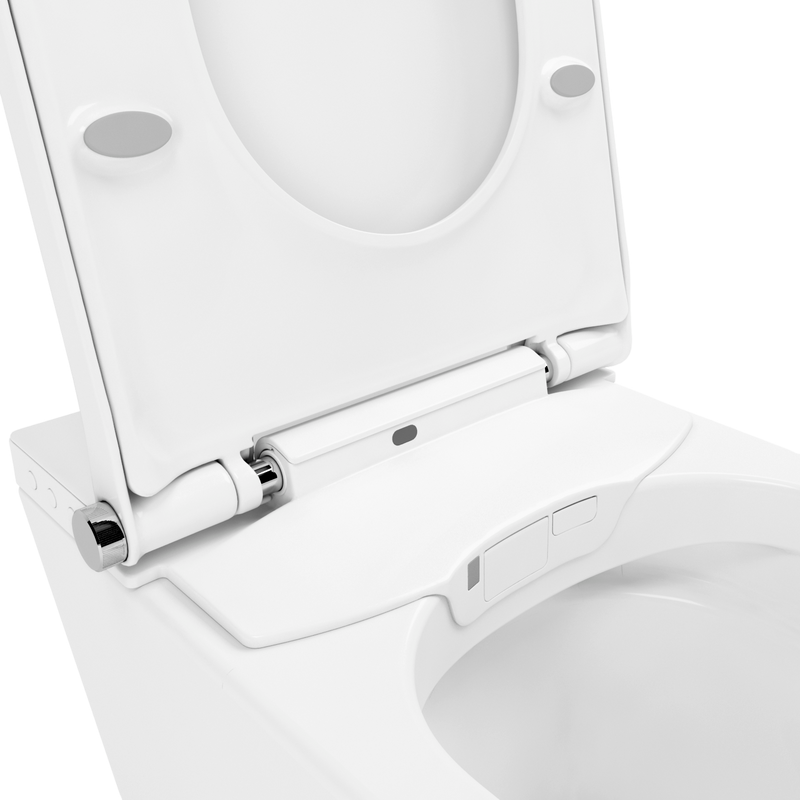 Комплект Lavinia Boho Унитаз подвесной Smart V-Clean 3359102R с микролифтом + Инсталляция RelFix 38010010 + Кнопка RelFix 3805003W + Дозатор RelFix 38040010