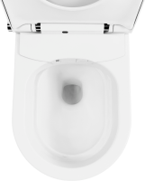 Комплект Lavinia Boho Унитаз подвесной Smart V-Clean 3359102R с микролифтом + Инсталляция RelFix 38010010 + Кнопка RelFix 3805003W + Дозатор RelFix 38040010