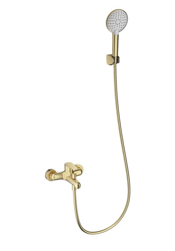 Смеситель для ванны с душем Wonzon & Woghand WW-AE3204-BG брашированное золото