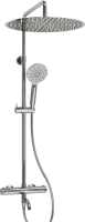 Душевая стойка Wasserkraft Berkel A188.117.127.010.CH Thermo с термостатом, хром