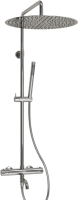 Душевая стойка Wasserkraft Berkel A188.117.137.010.CH Thermo с термостатом, хром