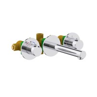 Термостатический смеситель Timo Saona 2382/00SM С ВНУТРЕННЕЙ ЧАСТЬЮ, хром