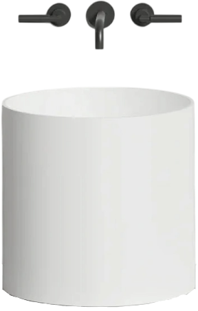 Накладная раковина Salini Armonia 130423M белый