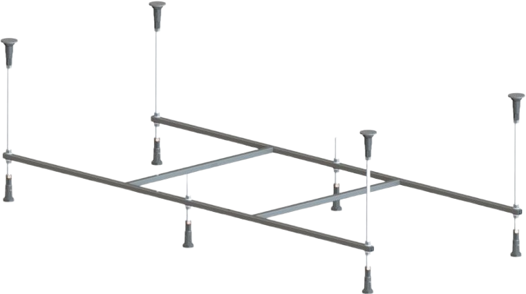 Акриловая ванна AM.PM Gem W93A 150x70 см, пристенная, белая, с каркасом, с экраном