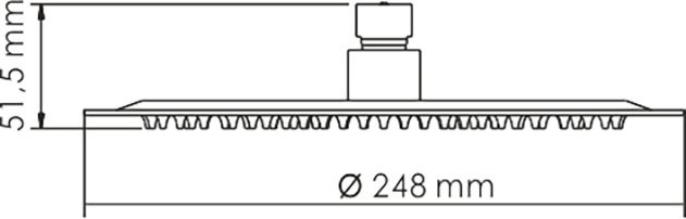 Душевой комплект Wasserkraft Spree A1451.097.121 С ВНУТРЕННЕЙ ЧАСТЬЮ, никель