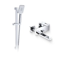 Душевой комплект Смеситель Wasserkraft Alme 1501 + Гарнитур A145