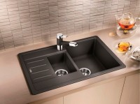 Комплект Мойка Blanco Legra 45 S Compact антрацит + Измельчитель Bone Crusher BC 610-AS + Смеситель Fontas II Silgranit 525139