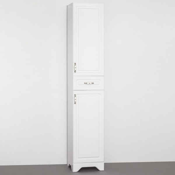 Шкаф пенал для ванной Style Line Олеандр-2 36 Люкс, белый