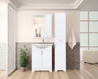 Шкаф пенал для ванной Style Line Олеандр-2 36 Люкс, белый
