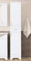 Шкаф пенал для ванной Style Line Олеандр-2 36 Люкс, белый