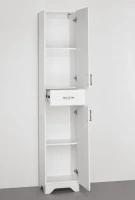 Шкаф пенал для ванной Style Line Олеандр-2 36 Люкс, белый