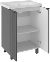 Тумба с раковиной ASB-Mebel Дора 60 серая