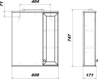 Мебель для ванной комнаты SanStar Бриз 65