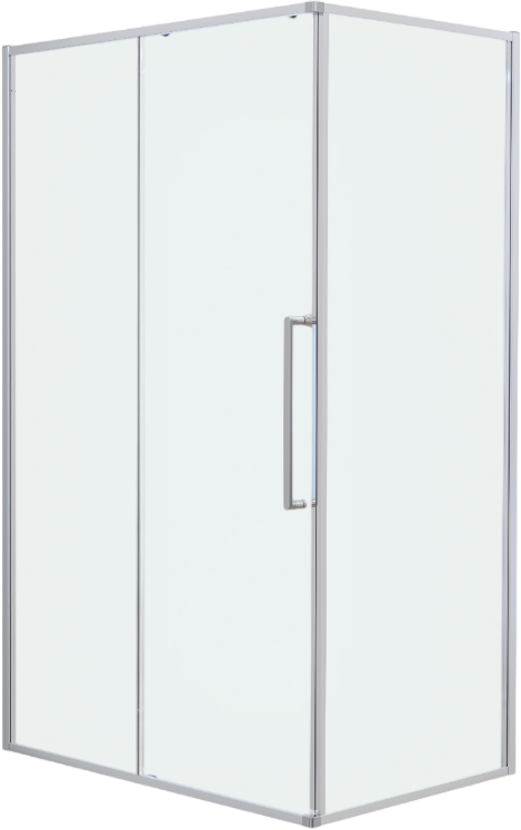 Душевой уголок Esbano Surf ESS-108PS-C 100х80 см, профиль хром, стекло прозрачное