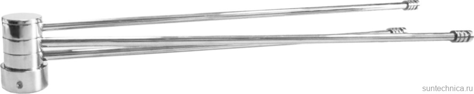 Полотенцесушитель электрический Domoterm Аврора DMT 109-5 50x60, R с полотенцедержателем