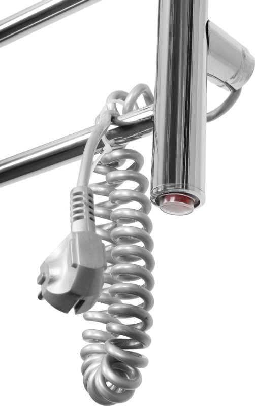 Полотенцесушитель электрический Domoterm Аврора DMT 109-5 50x60, R с полотенцедержателем