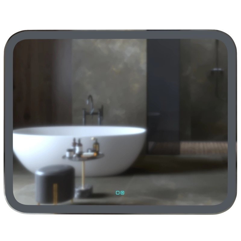 Зеркало Mixline Стив-2 100 с подсветкой, двойной подогрев