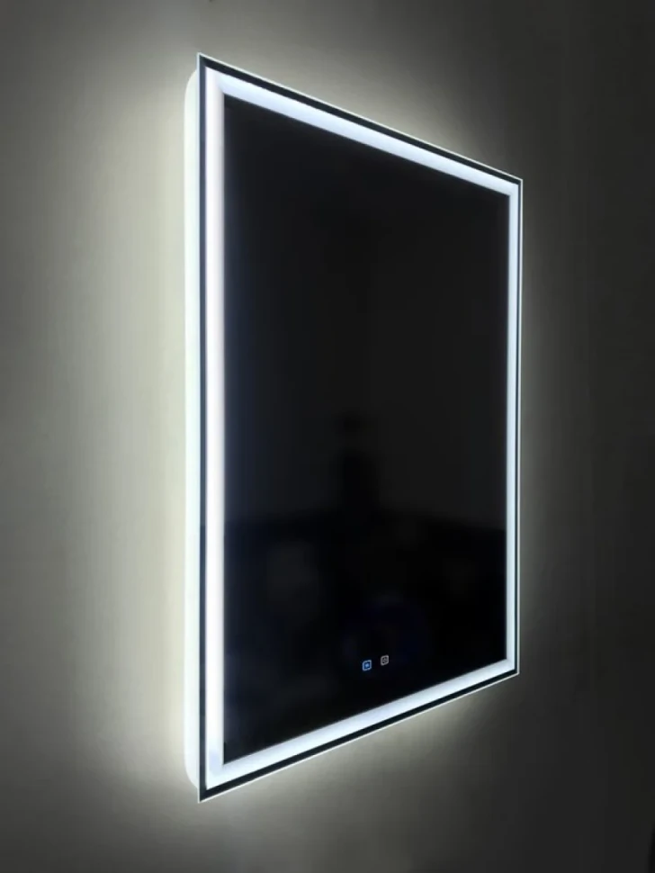 Зеркало BelBagno SPC-GRT-1200-800-LED-TCH-SND с голосовым управлением и подогревом